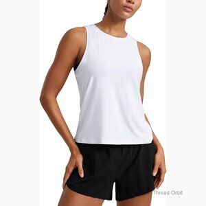 Lightweight Cloudweight Crew Neck Tank Top for Athletic Workouts Gym Running